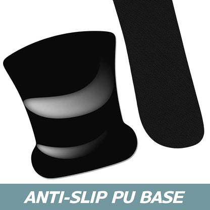 Mouse Pad Wrist Support Keyboard Wrist Rest Pad Ergonomic Mousepad Non-Slip Memory Foam Keyboard Pad Easy Typing Pain Relief Perfect for PC Laptop Gaming Office, Abstract Art Style